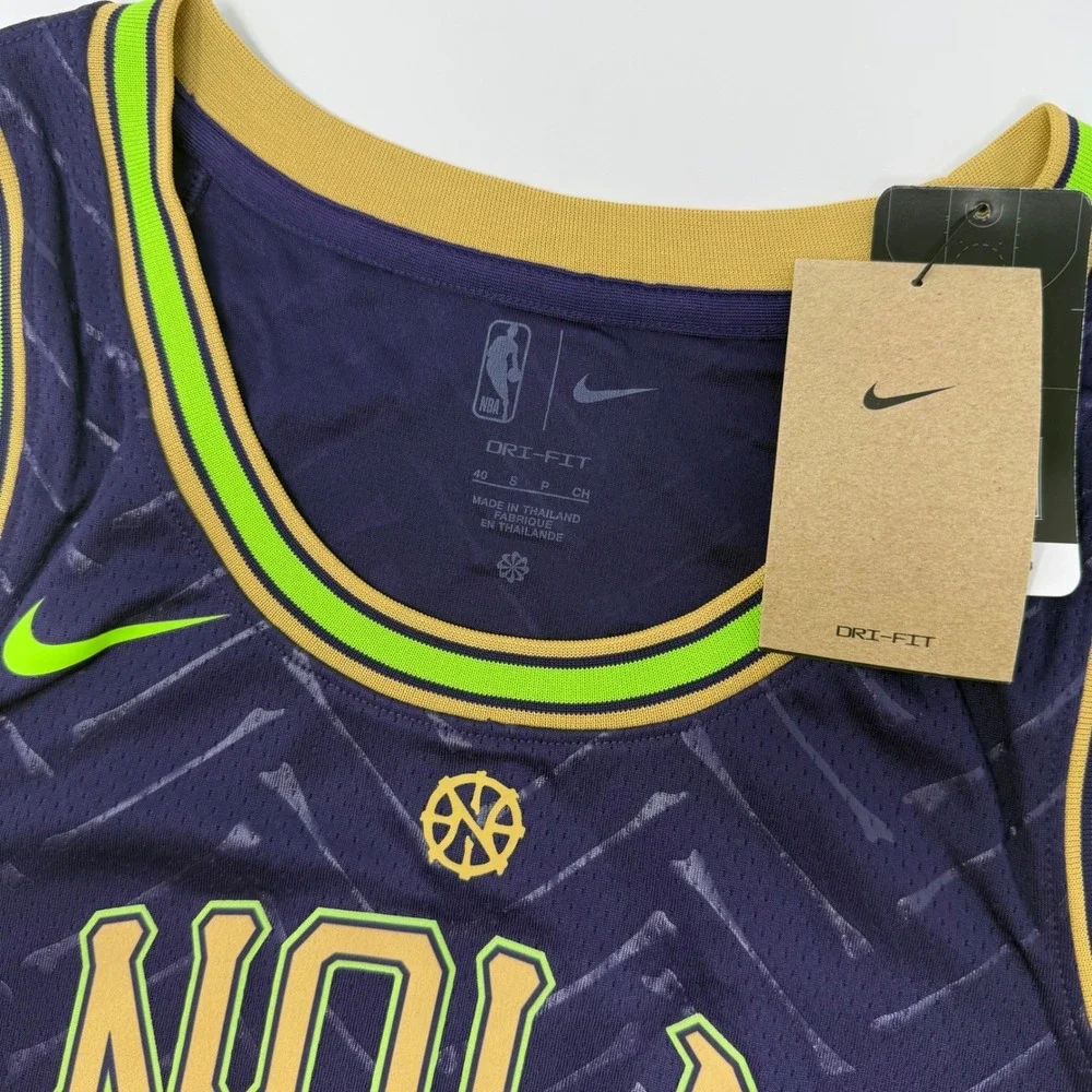 Nike New‎ Orleans Pelicans Brandon Ingram 14 City Edition Jersey Mens Small NEW